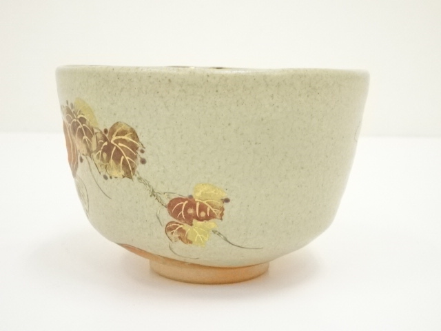 道具 ] - 道具 京焼 中村秋峰造 光琳好蔦絵茶碗（共箱